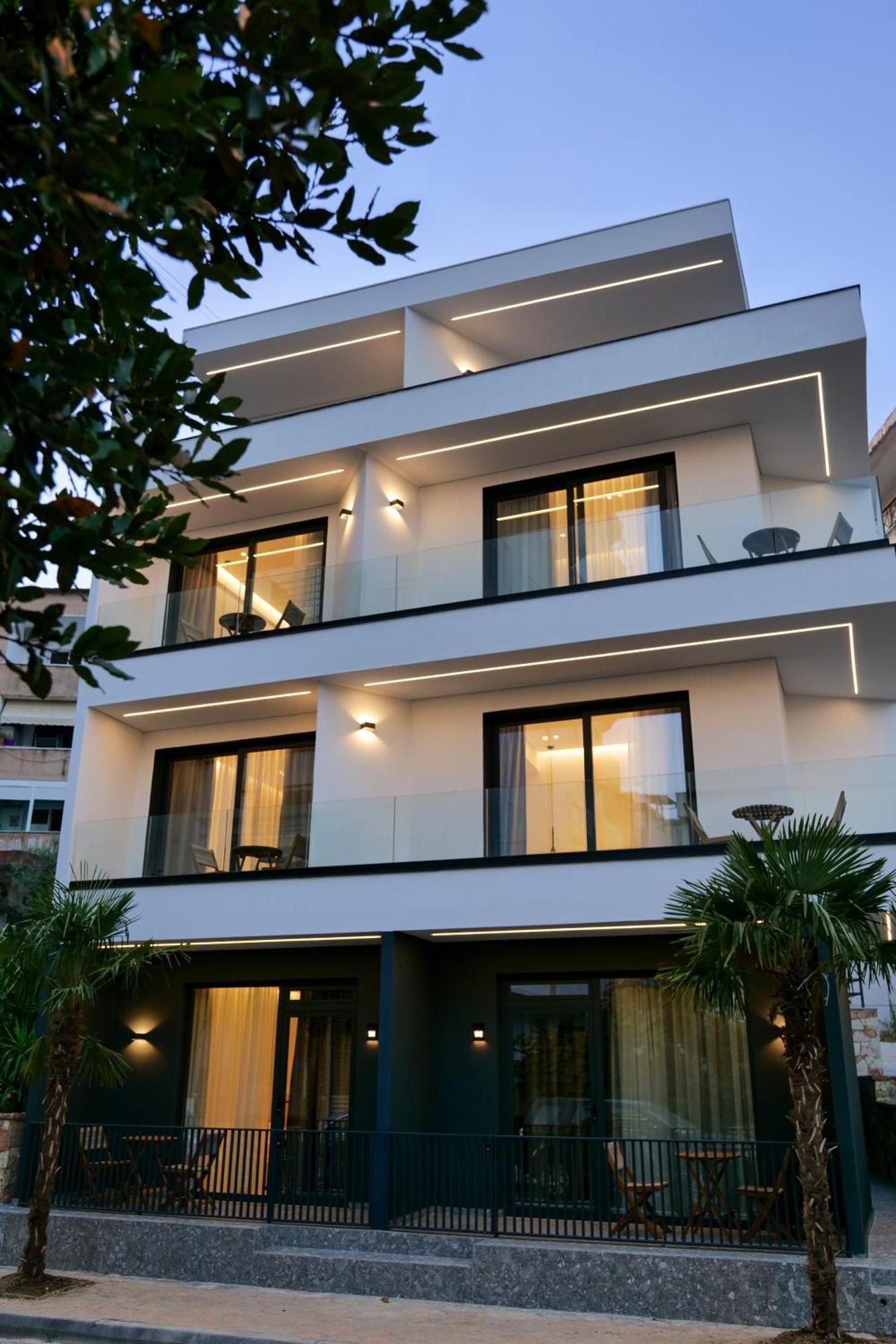 Austin Boutique Hotel Sarandë Esterno foto